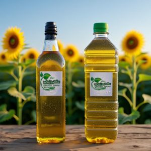 روغن آفتابگردان طبیعی 800 گرمی