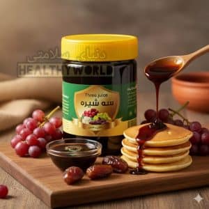 سه شیره توت و انگور و خرما 500گرمی