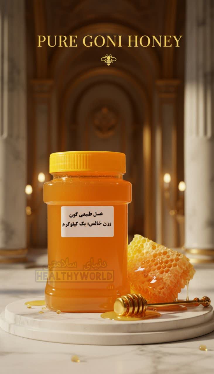 عسل طبیعی گون یک کیلو - Image 4