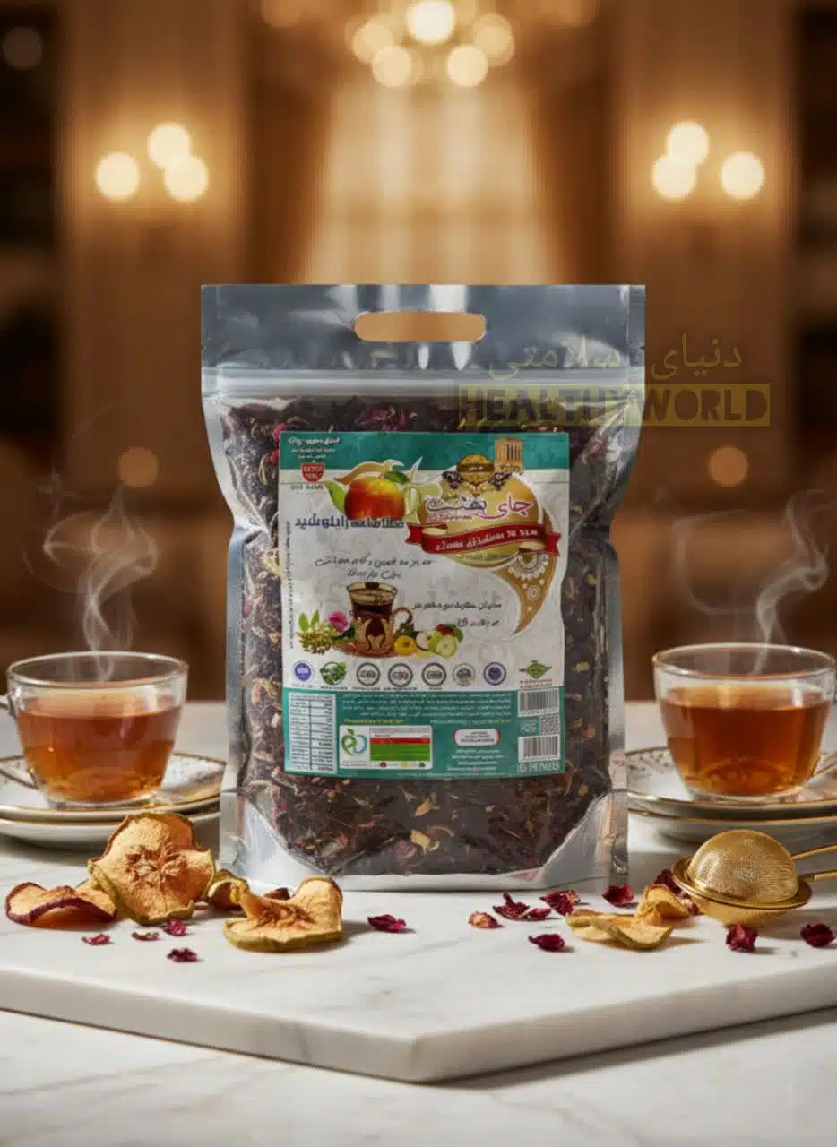 دمنوش به و سیب و گلابی 1000گرم