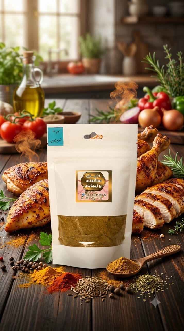ادویه مخصوص کاری 100گرمی - Image 2