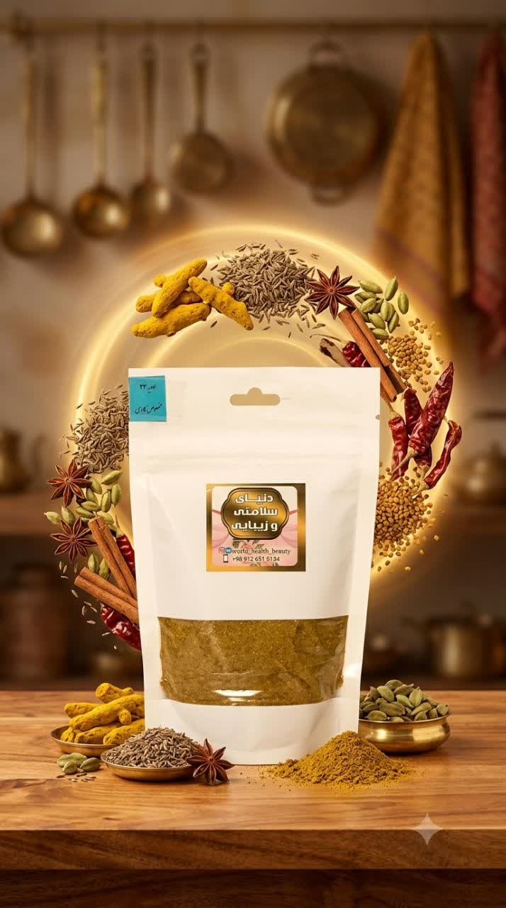 ادویه مخصوص کاری 100گرمی - Image 4