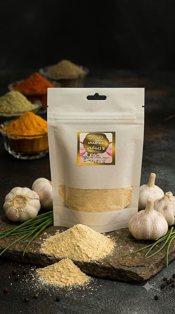 پودر سیر خانگی100 گرمی
