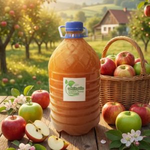 سرکه سیب طبیعی 4 لیتری