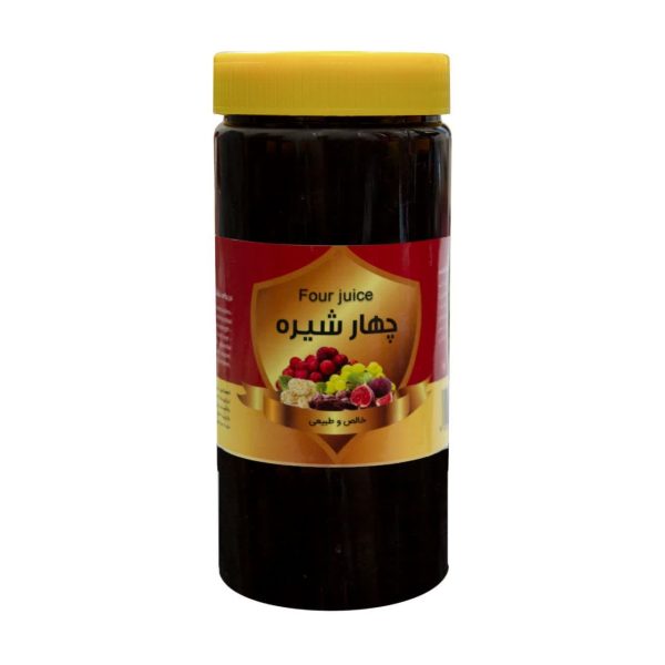چهار شیره توت و انگور و خرما و انجیر 1000 گرمی - Image 2