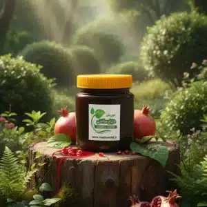 رب انار گوشتی ملس خانگی 500 گرم
