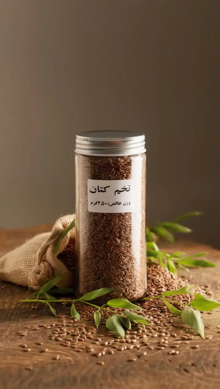 تخم کتان 450 گرم - تصویر 3