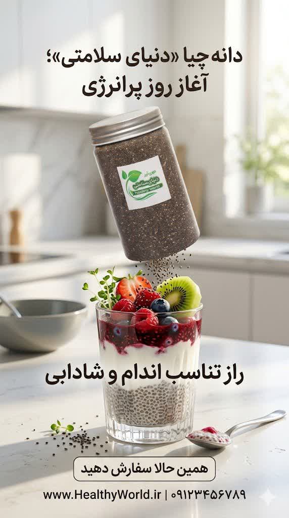 دانه چیا 500 گرم - Image 4