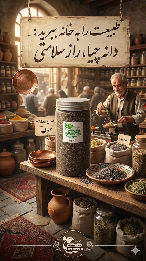 دانه چیا 500 گرم - Image 6