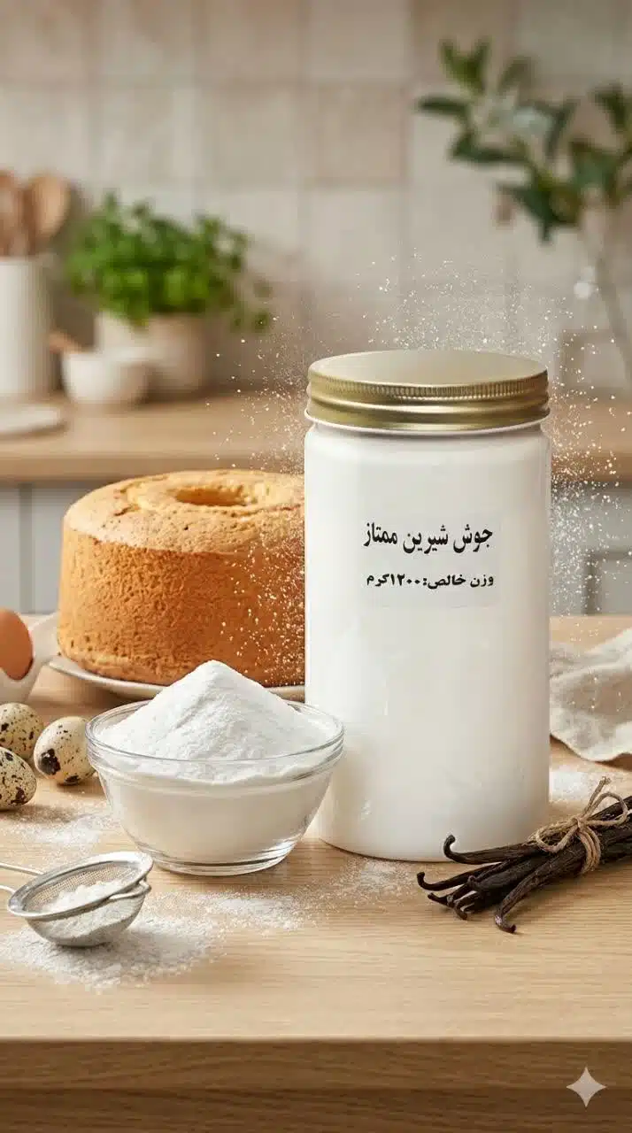 جوش شیرین ممتاز 1200 گرم - Image 3